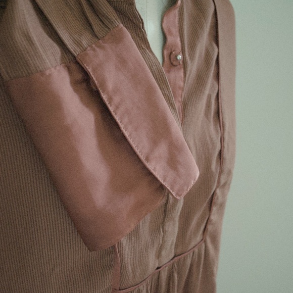 Free People Pebble Crepe Bird Stripe Pullover - size small - Picture 2 of 5